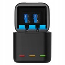 Зарядное устройство для GoPro 12 11 10 9 Box Hub 3 канала на 3 аккумуляторные батареи