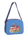 Detská taška hasičské auto cez rameno v modrej farbe