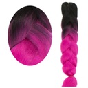 Синтетические волосы цвета OMBRE для косичек.