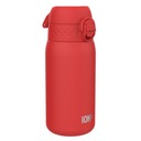 Красная стальная бутылка, элегантная бутылка для воды для офиса ION8 0,4л.