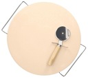 MPM SMILE SKP-1 КАМЕНЬ ДЛЯ ПИЦЦЫ + ПОДСТАВКА + НОЖ