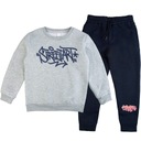 KOMPLET bluza spodnie OCIEPLANY DLA CHŁOPCA 140