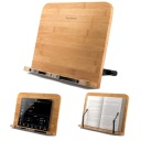 ПОДСТАВКА ДЛЯ КНИГИ ПОДСТАВКА ДЛЯ ПЛАНШЕТА ДЛЯ ЧТЕНИЯ BAMBOO