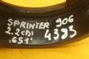 KOLO POULIE ARBRE MERCEDES SPRINTER 906 651 2.2 A6510300703photo 11