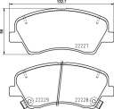 DISQUES FREIN AVANT BREMBO 09.D880.11 09D88011photo 7