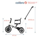 Трехколесный велосипед 6 в 1 TREMIX UP STABLE+