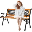 СТРОНГ САДОВАЯ СКАМЬЯ, ДЕРЕВЯННАЯ, ПАРКОВАЯ СКАМЬЯ СО СПИНКОЙ, МЕТАЛЛ САДОВАЯ