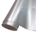 ШПОН СЕРЕБРЯНАЯ ФОЛЬГА МЕТАЛЛИЧЕСКИЙ БЛЕСК ХРОМ 152см