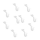 100 SZT. HACZYKI DO WIESZAKÓW DOMOWYCH HACZYKI ŁĄCZĄCE DO WIESZAKÓW SPACE SAVIN