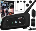 EJEAS V6 PRO МОТОЦИКЛНЫЙ ИНТЕРКОМ USB-C 2024 Bluetooth 5.1 для шлема