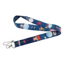 Credential holder Anime Icons Fox Key lanyard Car Keychain Personalise