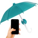МИНИ-ЗОНТИК СОЛНЕЧНЫЙ ЗОНТ ДЛЯ СМАРТФОНА ТЕЛЕФОН БИРЮЗОВЫЙ 26