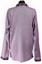 POLO bavlnená košeľa Etno NEPAL FAREBNÁ krajka Dominujúca farba fialová