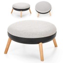 Подставка для ног для гостиной SCANDI Серый скандинавский бук