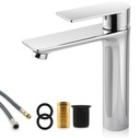 НАСТОЛЬНАЯ УМЫВАЛЬНИКА ДЛЯ ВАННОЙ КОМНАТЫ FAPPER, ХРОМИРОВАННЫЙ СМЕШАТЕЛЬ ДЛЯ УМЫВАЛЬНИКА