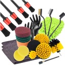 НАБОР АКСЕССУАРОВ ДЛЯ ДЕТЕЙЛИНГА АВТОМОБИЛЯ ЩЕТКИ ЩЕТКИ АППЛИКАТОРЫ МИКРОФИБРА