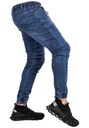 Pánske džínsové nohavice TMAVOMODRé joggery BARCUS veľ.31 Dominujúca farba modrá