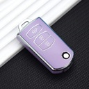 3 BUTTON PURPLE (SL) 2 3 BOTONES TPU LLAVES PARA MAZDY 2 3 5 6 CX7 CX9 RX8 M 