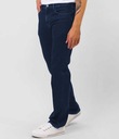 Duże Spodnie Męskie Jeansy Texasy Dżinsy z Prostą Nogawką Granatowe 999 W43 Kod producenta 999#