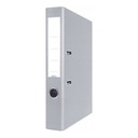 Папка-скоросшиватель A4 шестигранная с направляющей 75 мм, серая