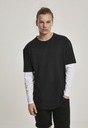 Oversized Shaped Double Layer Urban S s dlhým rukávom