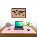 Защитный коврик для клавиатуры и мыши на стол 90х45см пудровый розовый