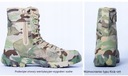 Letné plátené vojenské topánky vonku Výška vysoká