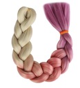 Синтетические косички цвета OMBRE прямые