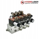 РОЗПОДІЛЮВАЧ ГИДРАВЛІЧНИЙ ЕЛЕКТРИЧНИЙ CETOP 50L 3 SEK 24V + 2XJOY HYDROLIDER  (17549741260) фото min 4