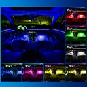 6m VLÁKNINA EL WIRE LED RGB AMBIENT PILOT APP + 4 footlights Výrobca dielov Inny