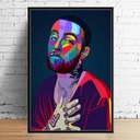 Wrld J Cole Juice Post Malone Ma Холст Плакат