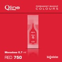 Красный 750 - Красный пигмент Qlle Pro для постоянного состава губ монододов