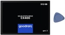 SSD disk CX400 512GB SATA3 550/490 MB/s GOODRAM POĽSKÝ PRODUCENT 36mc Výrobca Goodram