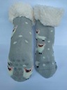 Hrubé Teplé Ponožky Detské ABS LAMA ALPAKA Veľkosť 24