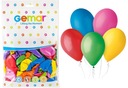 BALONY PASTELOWE RÓŻNOKOLOROWE #080 MIX KOLORÓW GEMAR G110 30CM 100SZT