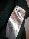 Kardigan sveter FB S zelený bez zapínania s kapucňou Dominujúci materiál akryl