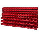 Настенная доска для инструментов для гаража + 123 лотка