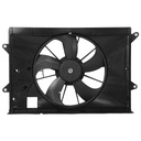 Zostava chladiaceho ventilátora motora 16711-0T020 Kovová náhrada ABS