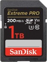 КАРТА SANDISK EXTREME PRO SDXC 1 ТБ, 200/140 МБ/с U3, фильмы 4K UHD, 1000 ГБ