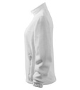Толстовка женская флисовая, на молнии, с карманами RIMECK 504 белая 2XL