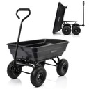 ТРАНСПОРТНЫЙ ГРУЗОВИК, САМОСВАЛ, тачка МЕТЕОР, вместительная, поворотная ось, большие колеса