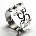 KLAMRA do ZASŁON KLAMRA SPINKA do FIRAN UPIĘCIE SREBRNA S-2