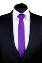 ГАЛСТУК УЗКИЙ МУЖСКОЙ, СЕЛЕДКА, 5 см, ТЕМНО-ФИОЛЕТОВЫЙ