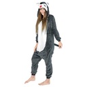 KOSTÝM ONESIE HUSKY PLYŠOVÉ JEDNODIELNE PYŽAMO UNISEX KOMBINÉZA L Značka Onesies