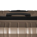 BETLEWSKI Дорожный чемодан на колесиках, жесткий, на раздвижной молнии.