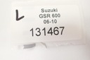 Suzuki GSR 600 06-10 Wypełnienie [L] boku osłona Numer katalogowy części 131467-1111