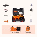 ПІДЙОМНИК АВТО ЕЛЕКТРИЧНИЙ 5 TON 12V Z КОМПРЕСОРОМ I OSWIETLENIEM LED (СВІТЛОДІОД)  (18669507839) фото min 14