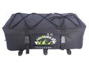 Универсальная сумка на четыре багажника для квадроцикла, маленькая, черная.