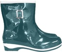 Женские резиновые сапоги ПВХ, темно-зеленые 36