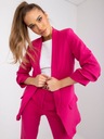 куртка Adela цвета фуксии с рюшами